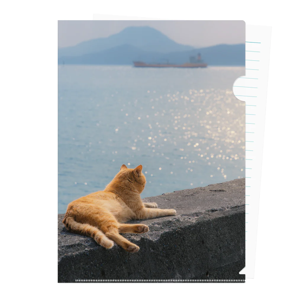 Ryoppi_neko_photoのRyoppi_neko_goods-3 Clear File Folder