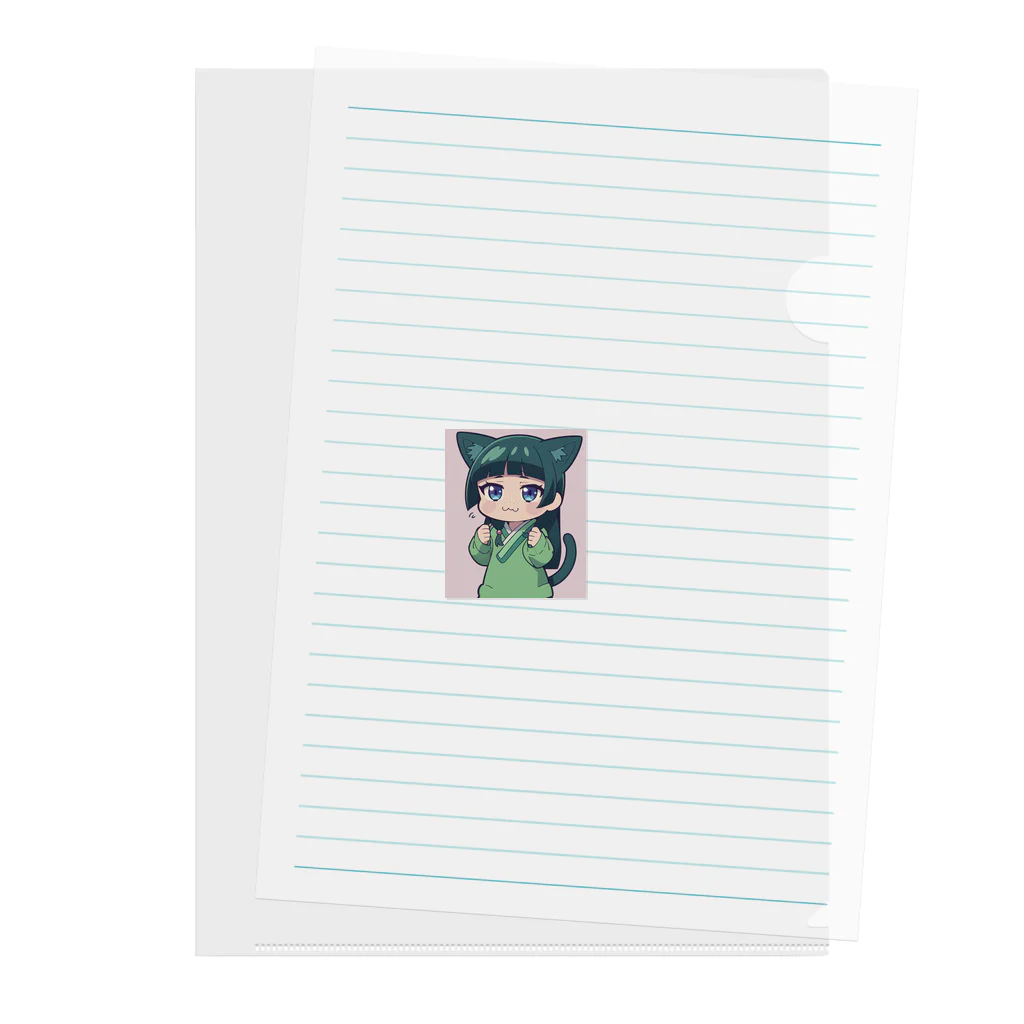 キャラメルの猫猫 Clear File Folder