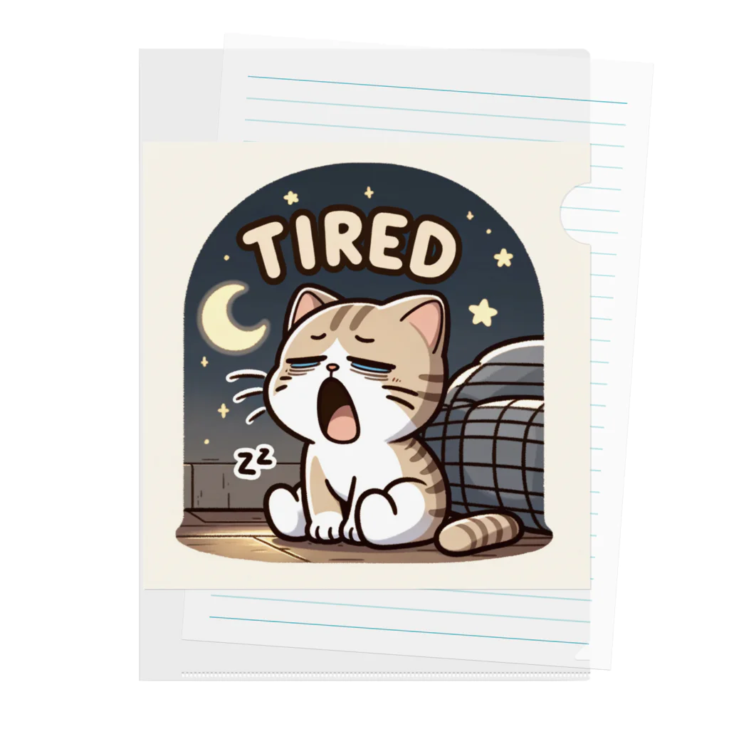 mimikkyu322のTired cat7 클리어파일