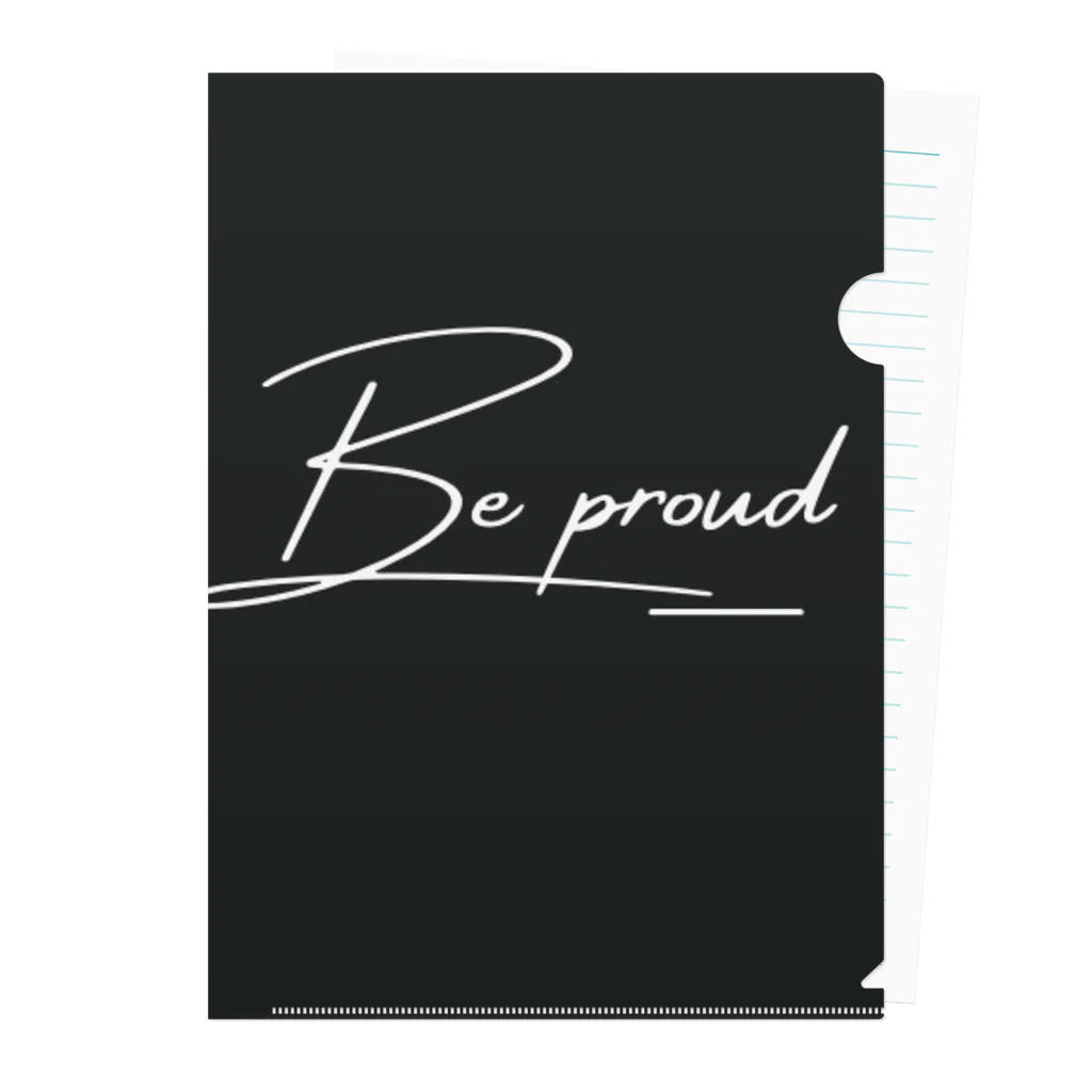 Be proudのBe proud ハイセンス クリアファイル