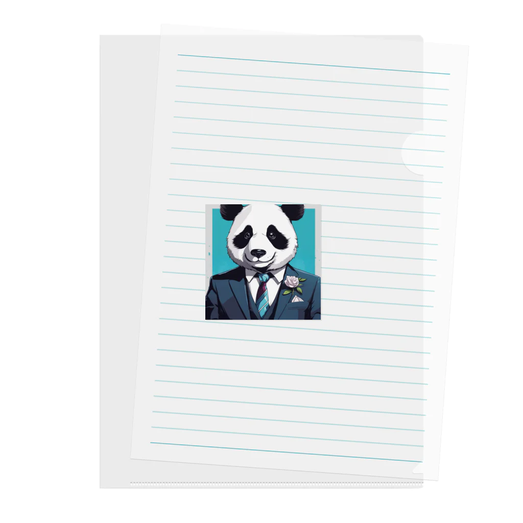 crazypanda2のビジネスパンダ Clear File Folder