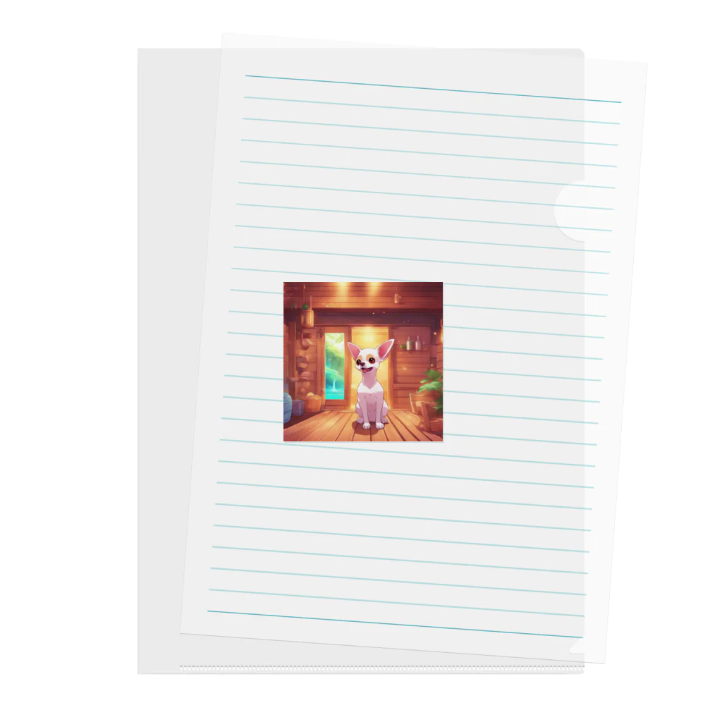 sauna_animalのsauna animal ⑩ Clear File Folder