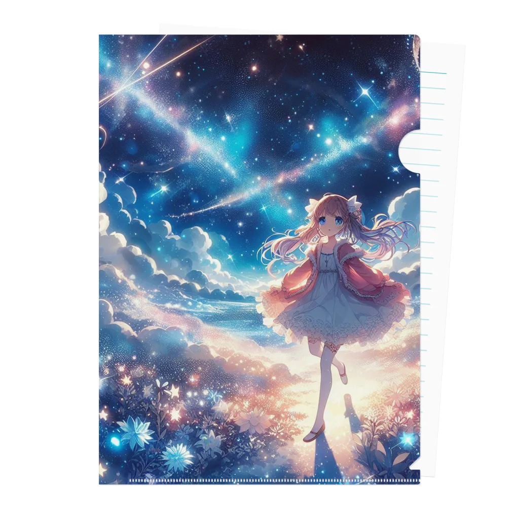 hikaru0124の星降る夜の舞踏会」 Clear File Folder