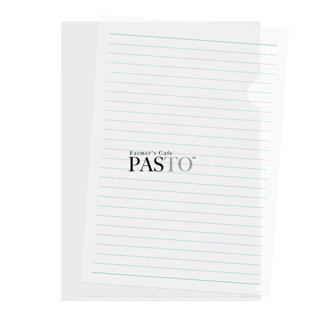 Farmer's Cafe PASTO™︎のFarmer's Cafe PASTO Clear File Folder