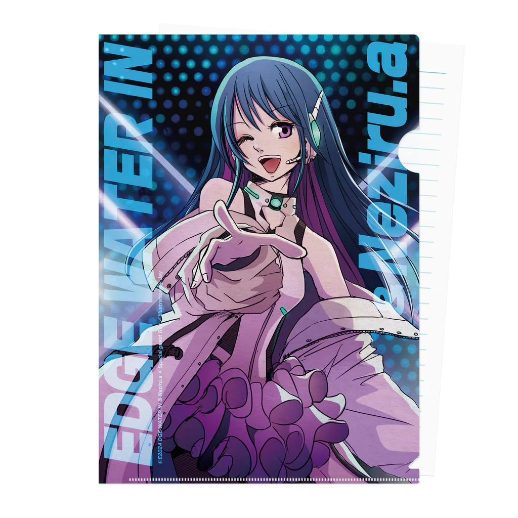 EDGE WATER IN officialのEDGE WATER IN & ねじる.a クリアファイルA Clear File Folder