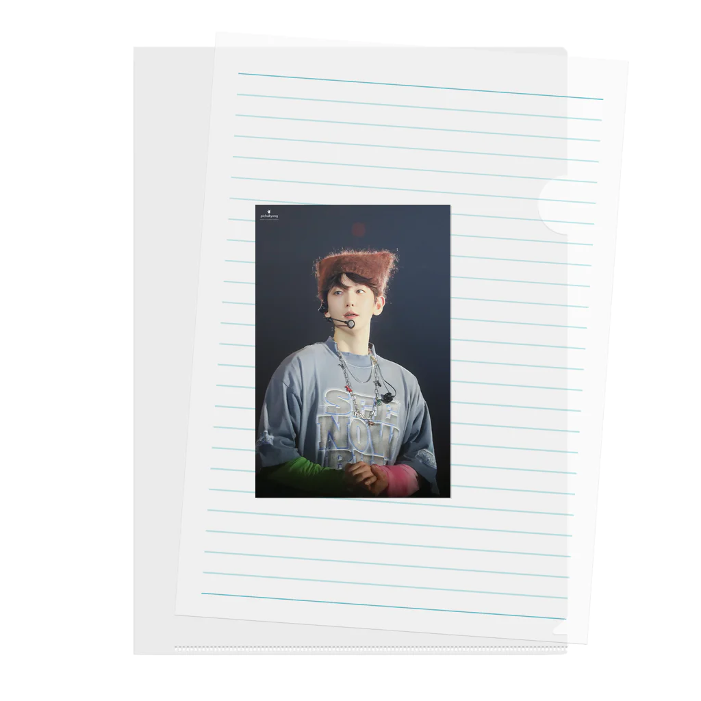 baekhyun-32のbaekhyunグッズ Clear File Folder