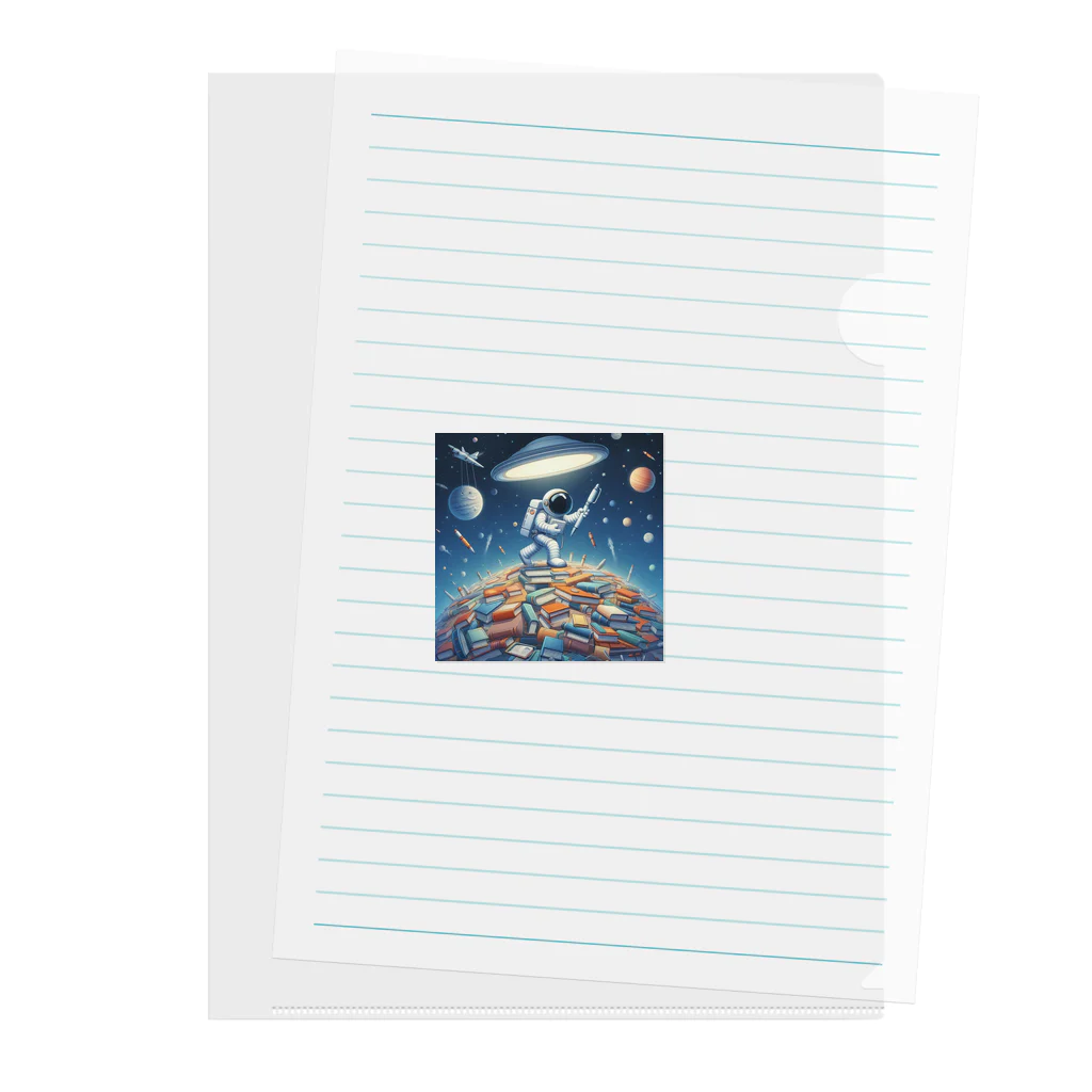 メアリーの宇宙の奥深くで見つかった Clear File Folder