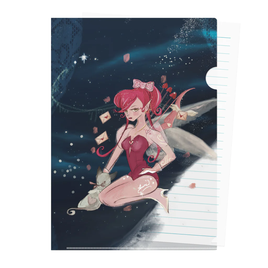 Art of IのMia by Art of imagination Clear File Folder