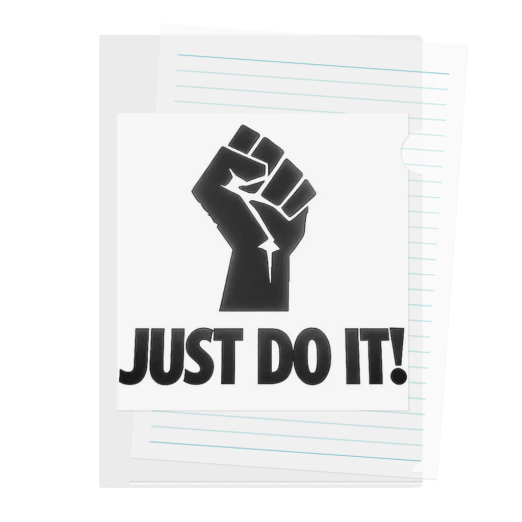 Super_Bluemoonのとにかく「Just Do It !」 Clear File Folder