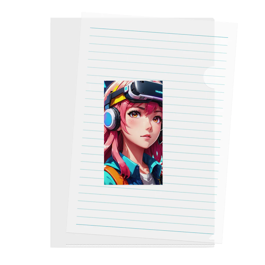 HinaccoのKINMIRAI  SHOJO .2050 Clear File Folder