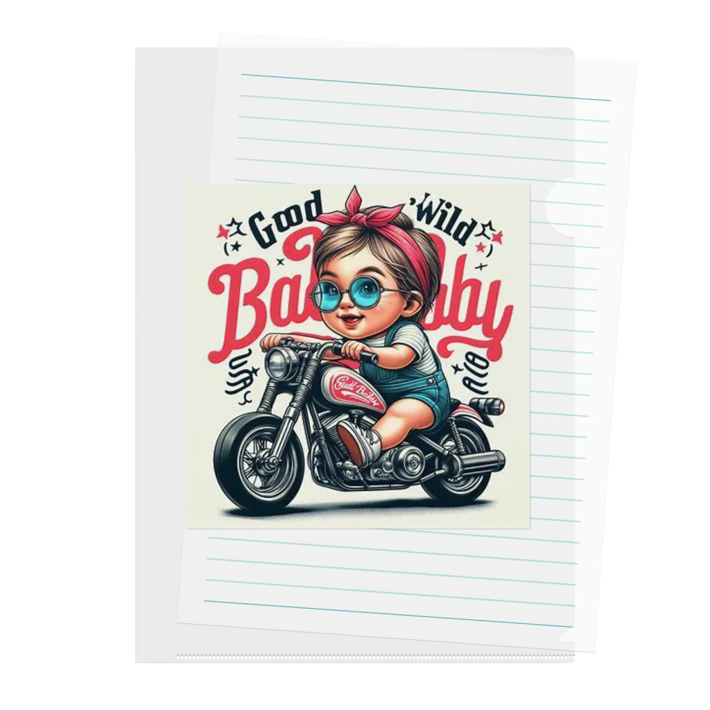 shop333 WILD BABYのワイルドベイビー Clear File Folder