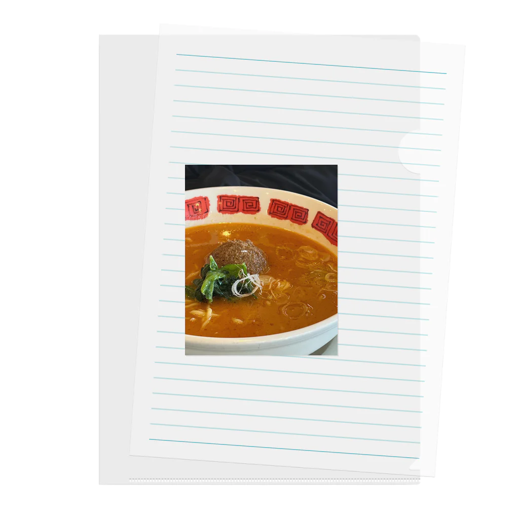 まゆのあかりのTheラーメンVol1 Clear File Folder