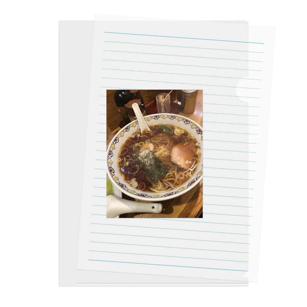 まゆのあかりのTheラーメンVol4 Clear File Folder