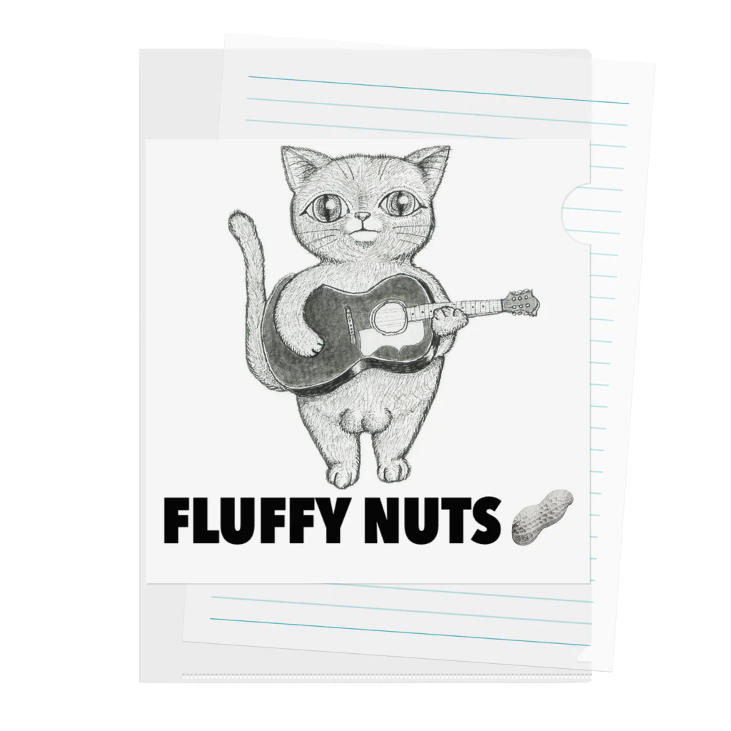 FLUFFY NUTS（フラッフィーナッツ）のFLUFFY NUTS（フラッフィーナッツ） Clear File Folder