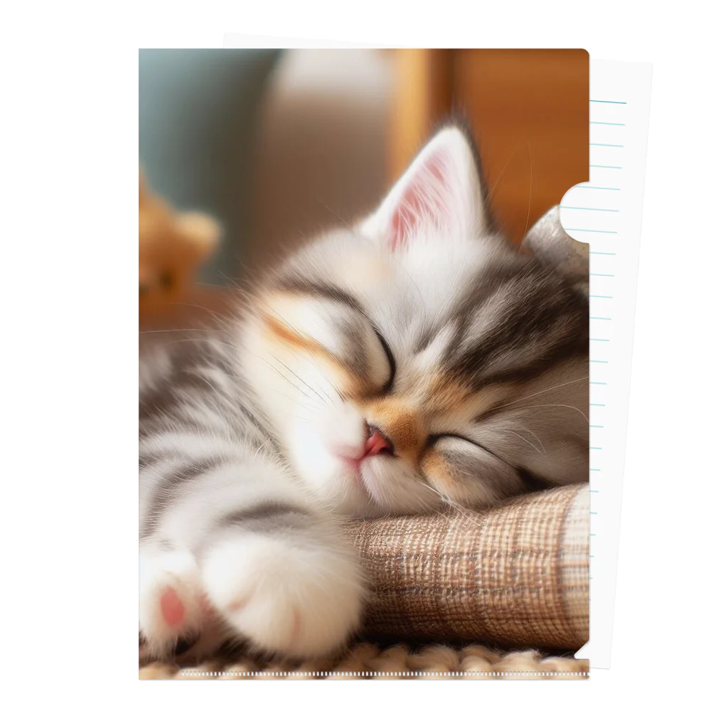 終わらない夢🌈の眠るにゃんこ😺zzz Clear File Folder