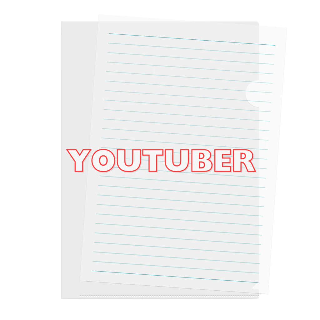 _nonotaku_のYouTuberロゴ Clear File Folder