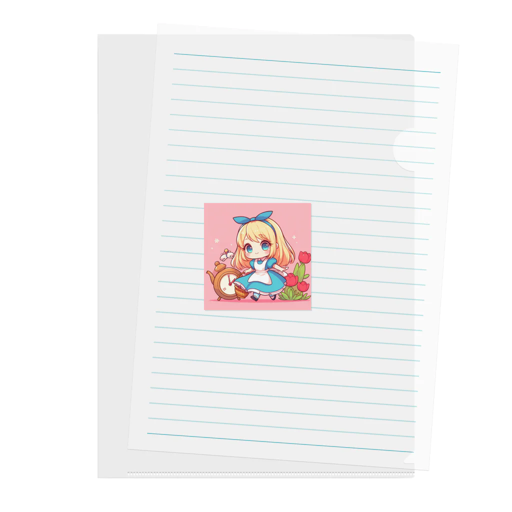 xsayaxの不思議の国のアリス少女 Clear File Folder