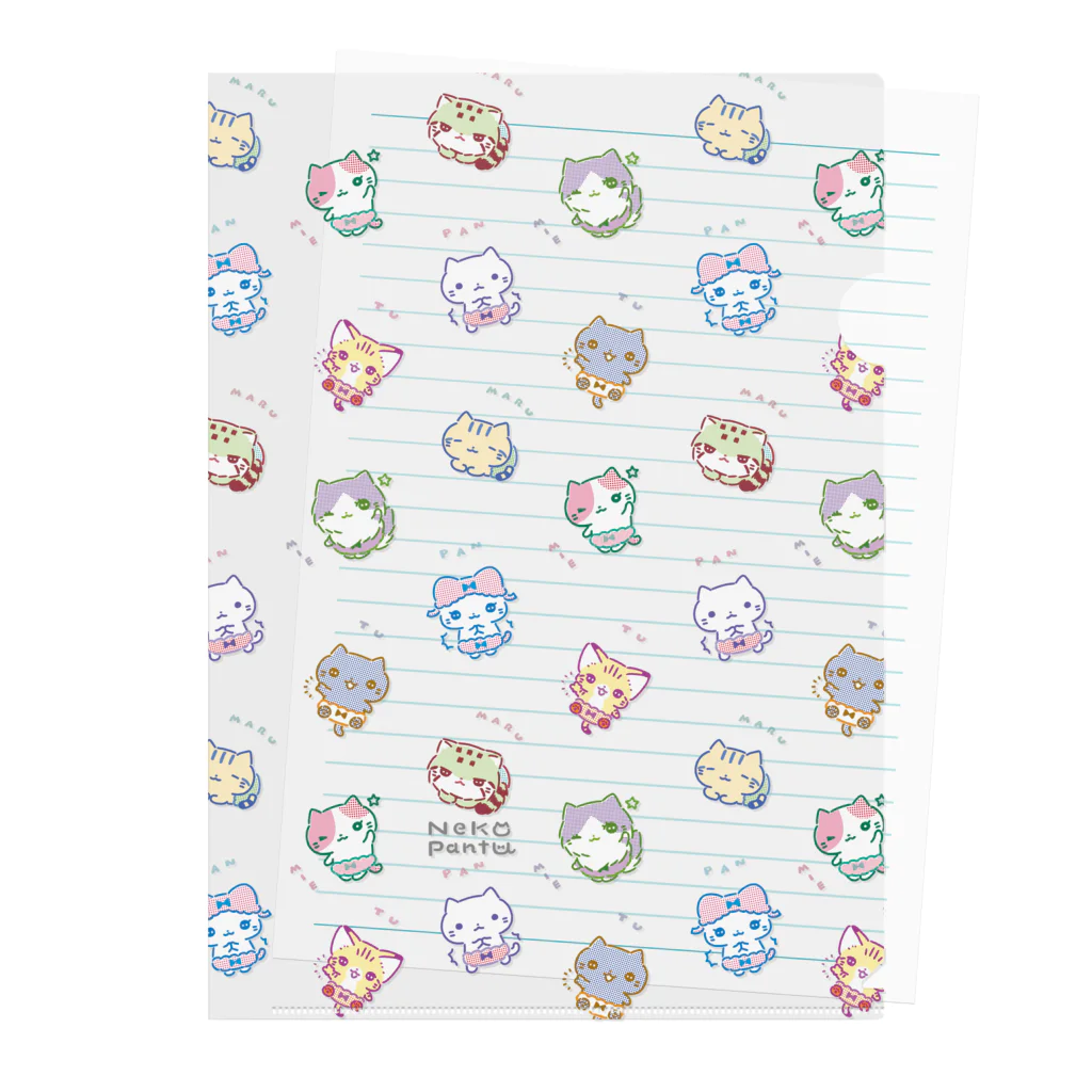 ねこぱんつのぱんつまるみえ！ Clear File Folder