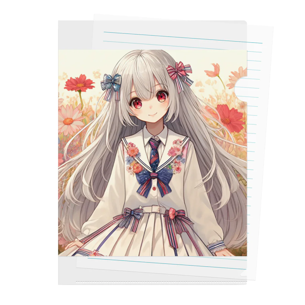 世界に1つだけ　アニメグッズ店　の世界に1つ限定　アニメグッズ Clear File Folder