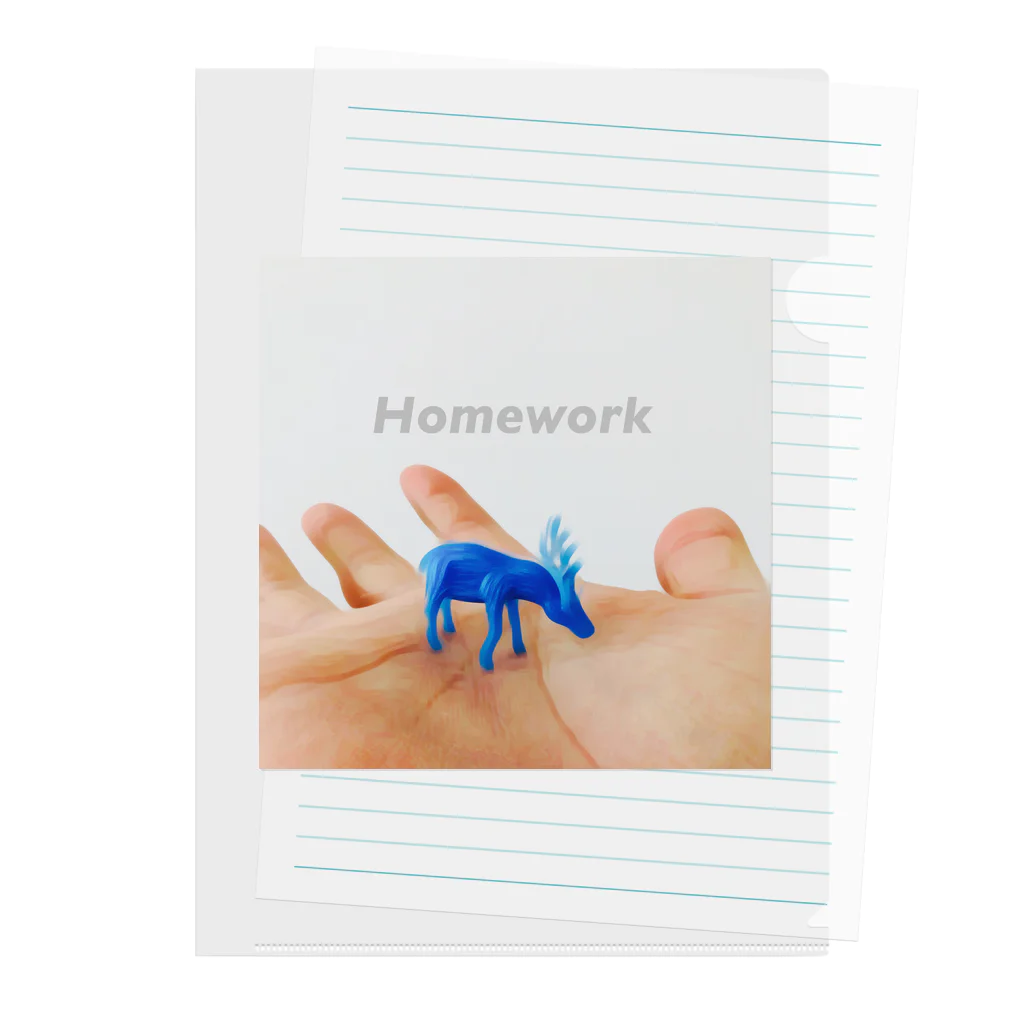 ザキオカのHomework クリアファイル