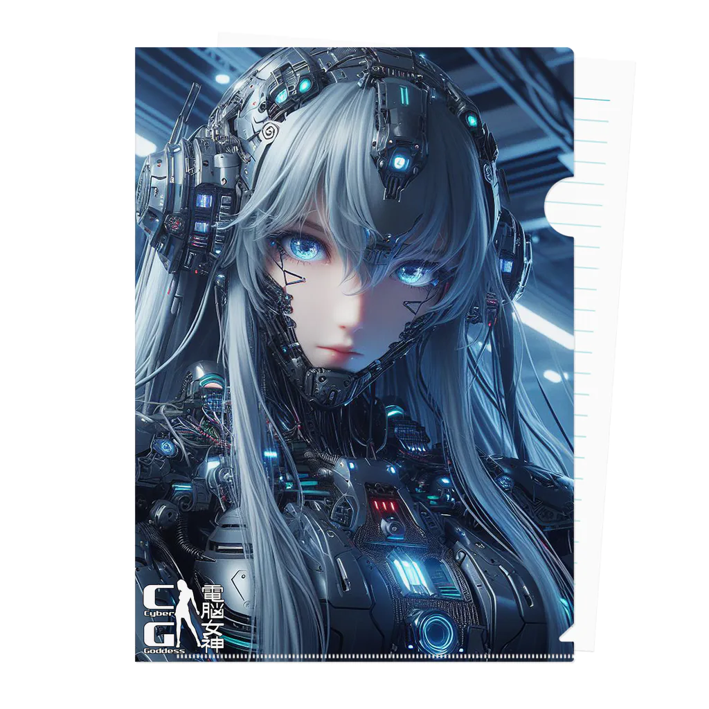 電脳女神 CyberGoddessの惑星連合 艦隊第一降下制圧連隊 隊長「セレーネ」 Clear File Folder