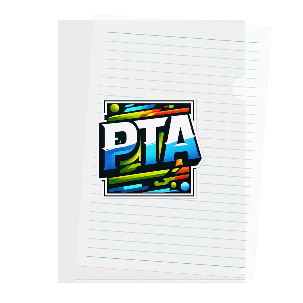 PTA役員のお店のPTA Clear File Folder