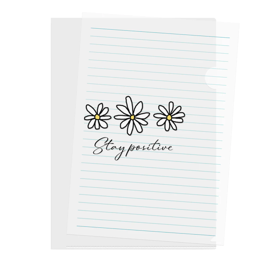 Myselfのpositivelife Clear File Folder