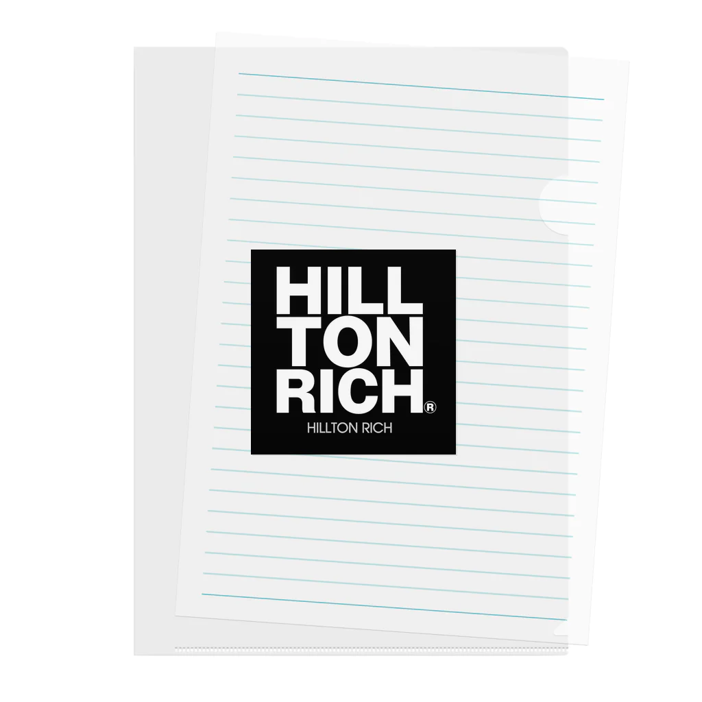 HILLTONRICHのHIRRTON RICH 公式アイテム クリアファイル