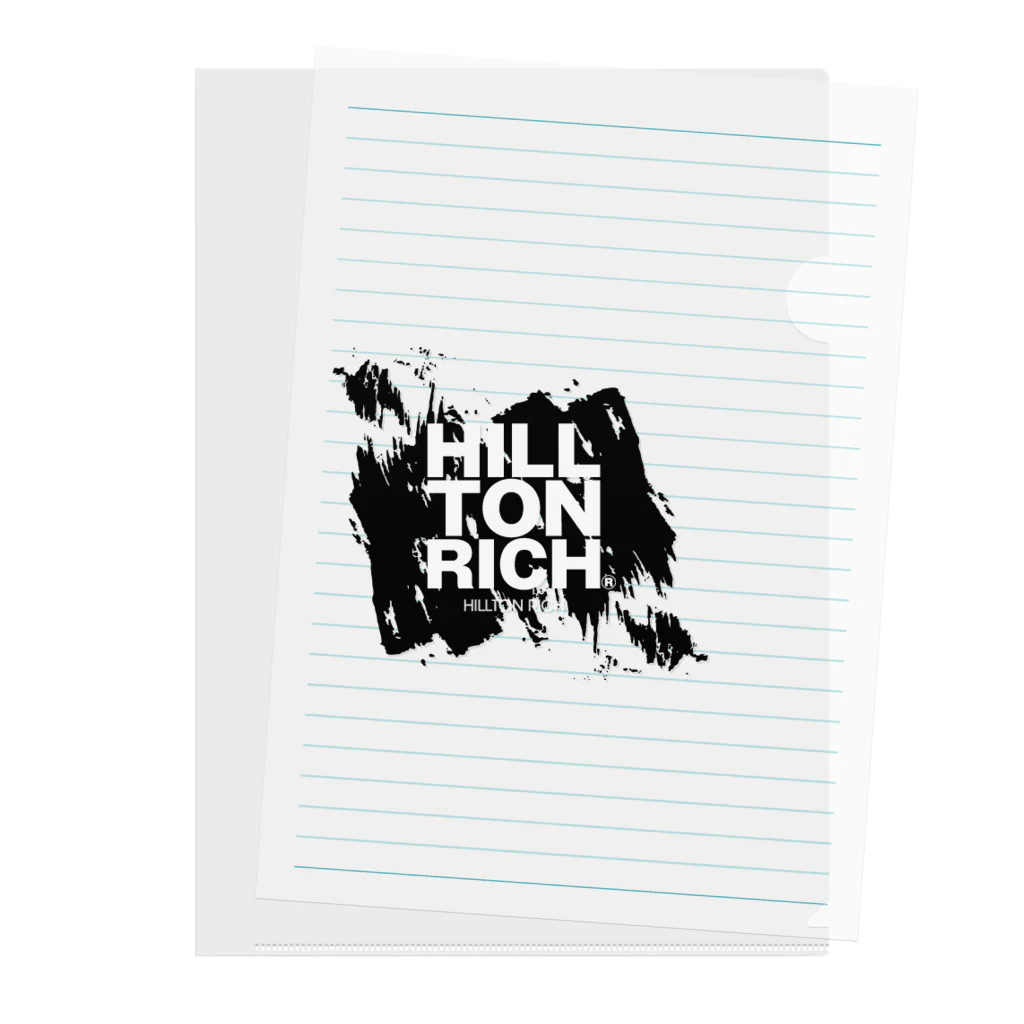 HILLTONRICHのHIRRTON RICH 公式アイテム Clear File Folder