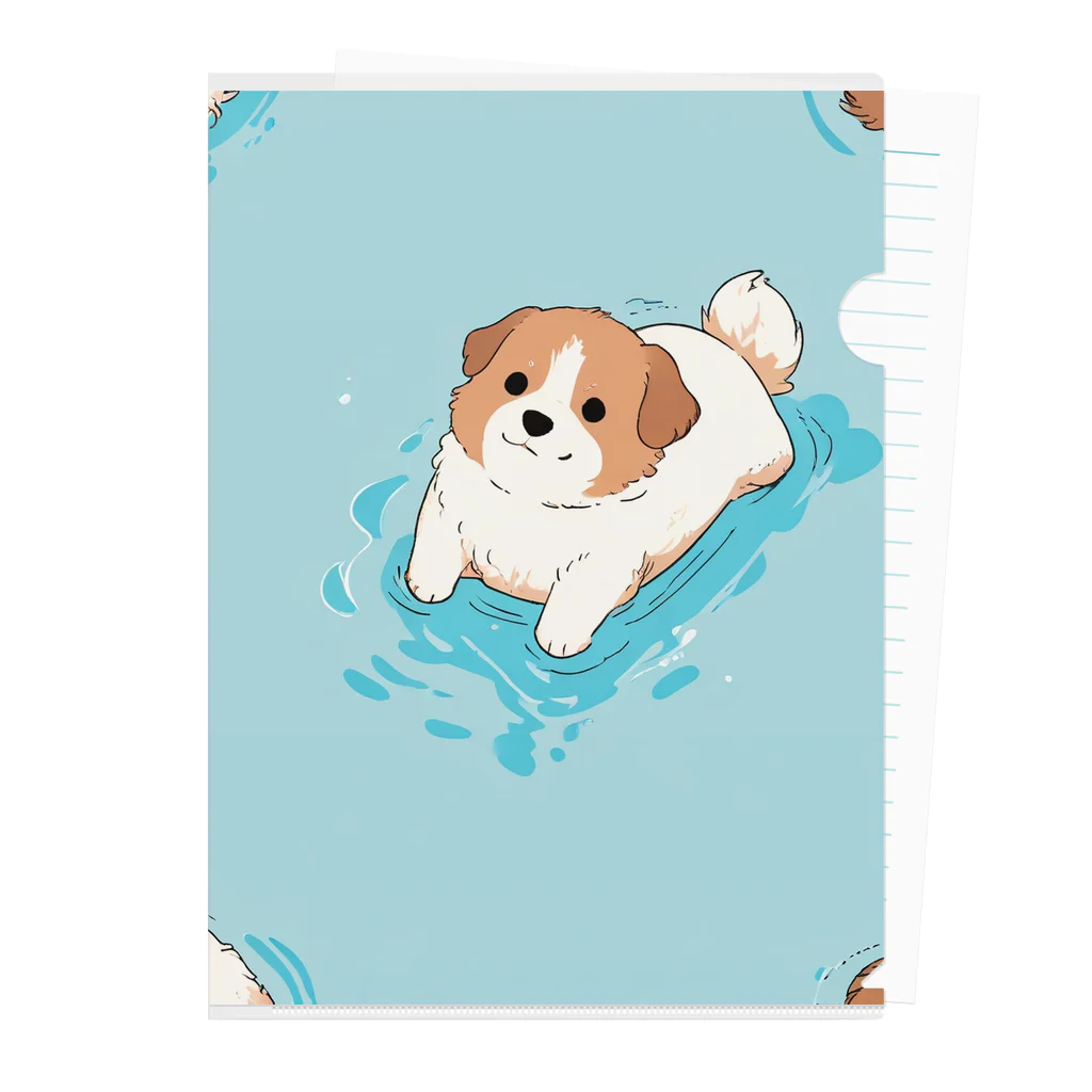 ganeshaのかわいい犬のバックグラウン Clear File Folder