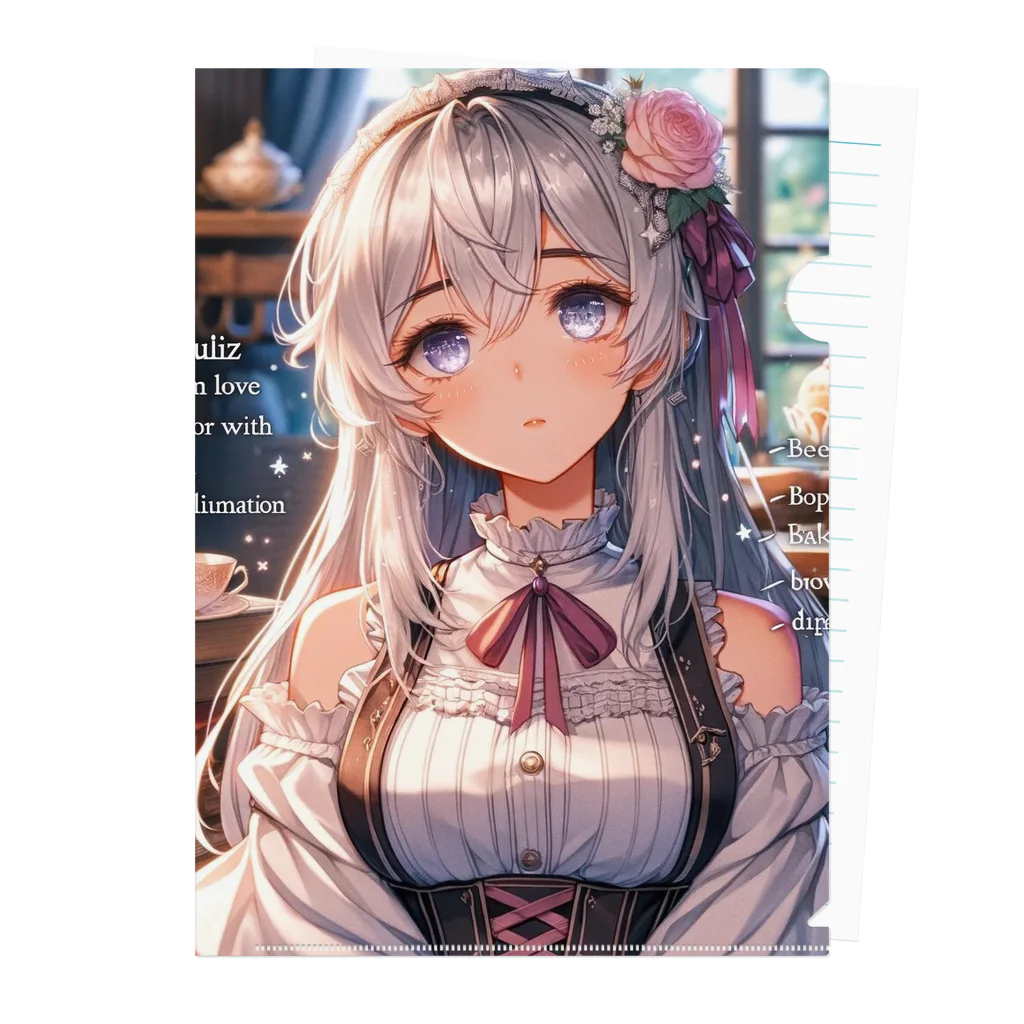 moka_mattarliのエレン・トワーレ・ボルヌィーツ Clear File Folder