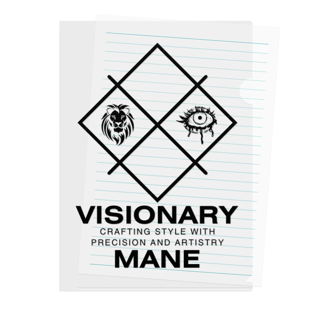 CHIBE86のVisionary Mane クリアファイル