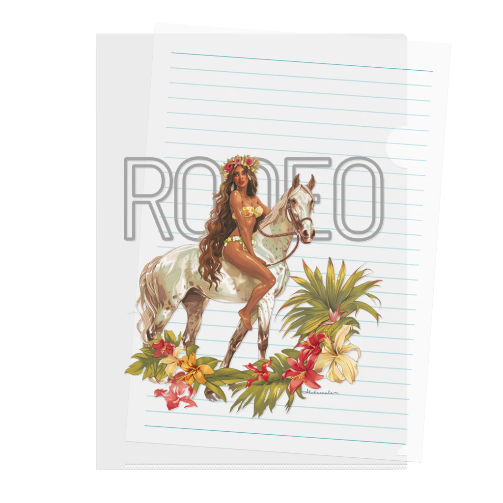 alohayurinのRODEO Clear File Folder