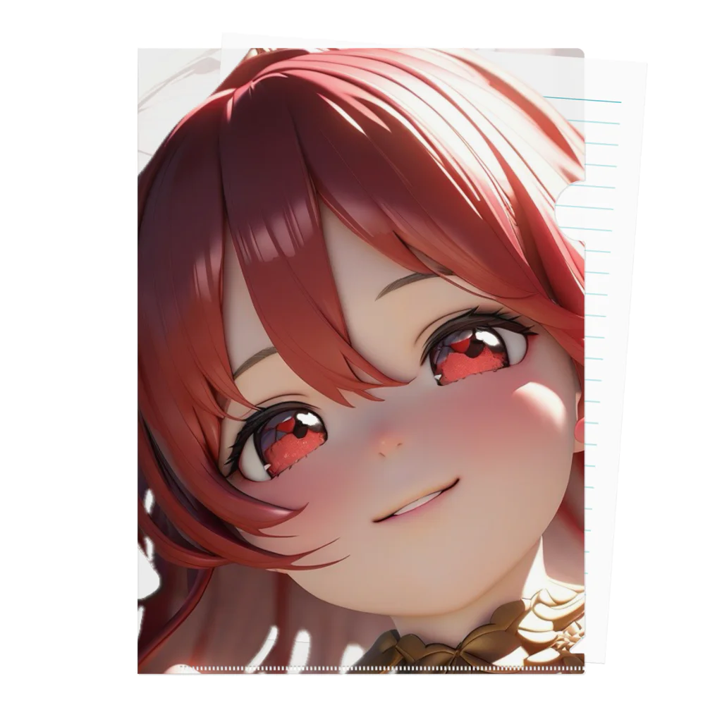 studio AzurのAzvl 幼い頃のツンデレ娘 Clear File Folder