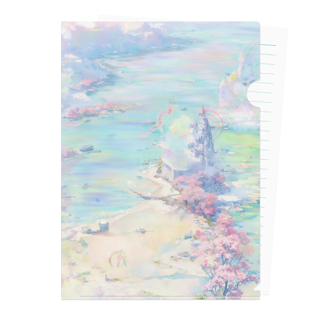 幻想世界のイーハトーブの幻風景 Clear File Folder