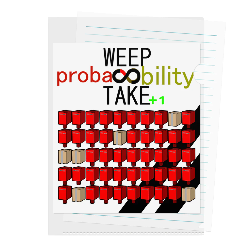 HADAKAGEKKO(WEEP＆TAKE)のWEEP＆TAKE probability Clear File Folder