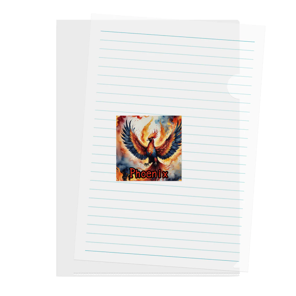 nkbg50のモンスターシリーズ（リアル）：Phoenix Clear File Folder