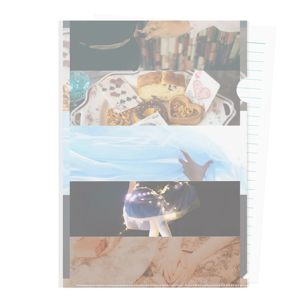 Fantasy nightのfantasìa Clear File Folder