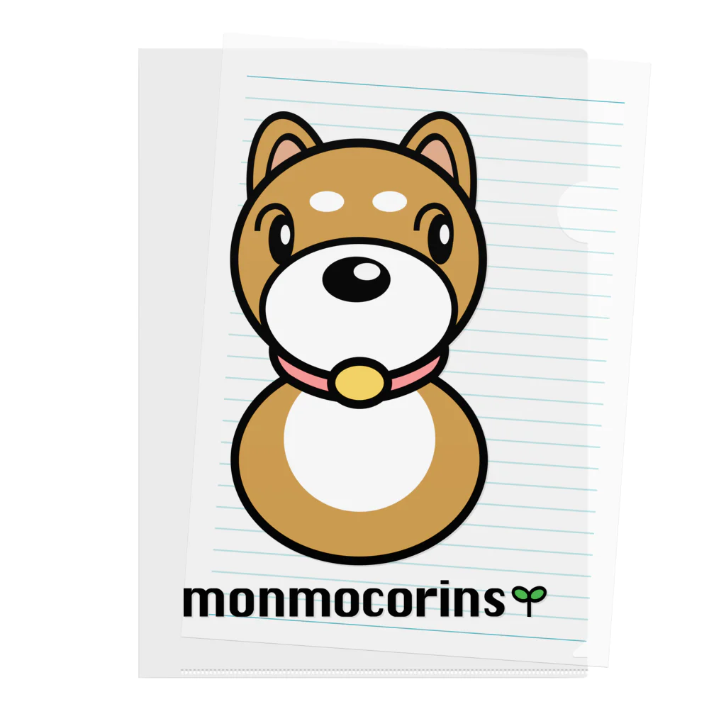 monmocorinsのmonmocorins クリアファイル