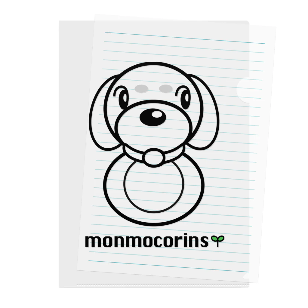 monmocorinsのmonmocorins クリアファイル