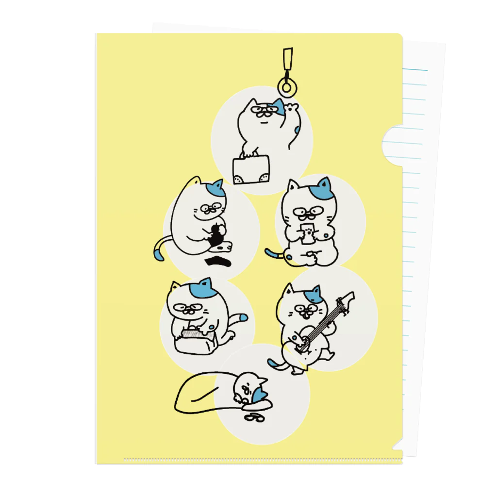 なかのなのかなの生活するねこ０２ Clear File Folder