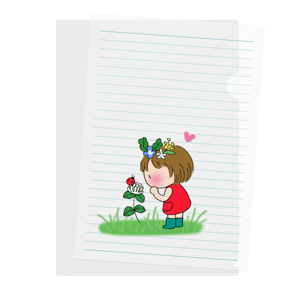 のはらのうたののはらちゃん Clear File Folder