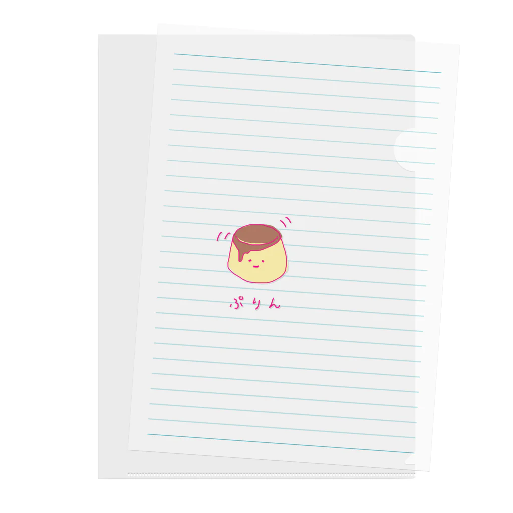 Loysa_Suunnitteluのぷりん。 Clear File Folder