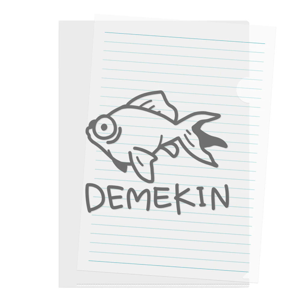 千月らじおのよるにっきのDEMEKIN クリアファイル