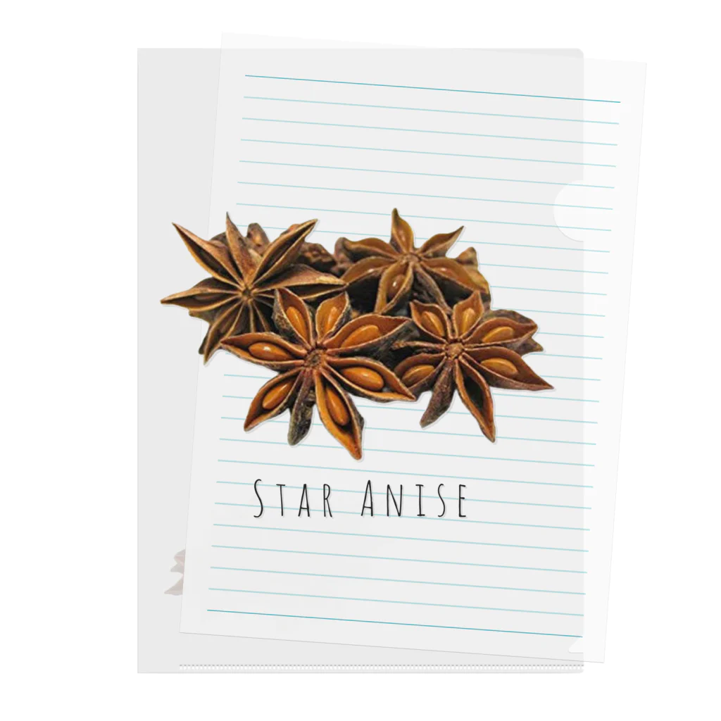 テイク コーポレーションのSTAR ANISE クリアファイル