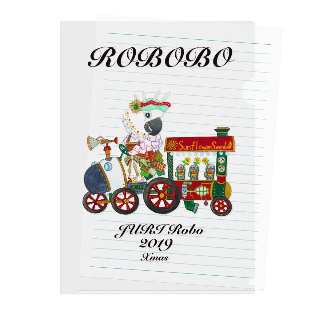 ねこぜや のROBOBO ジュリロボ Clear File Folder