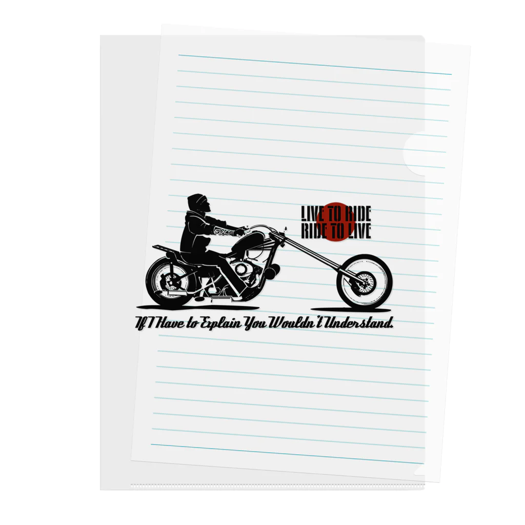 JOKERS FACTORYのCHOPPER Clear File Folder