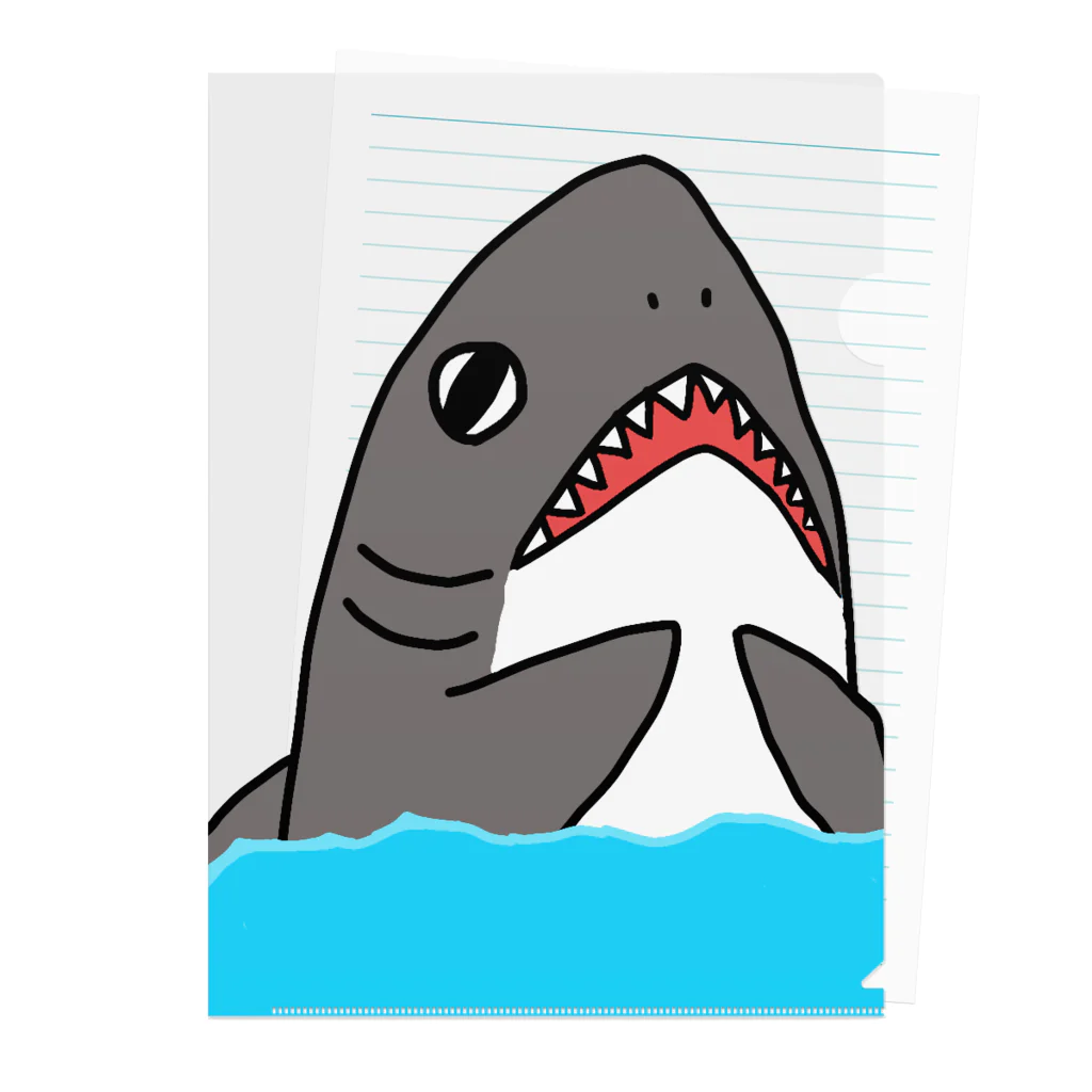 FPFのサメちゃん Clear File Folder