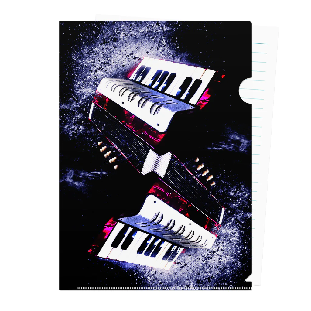  1st Shunzo's boutique のToy accordion  Clear File Folder