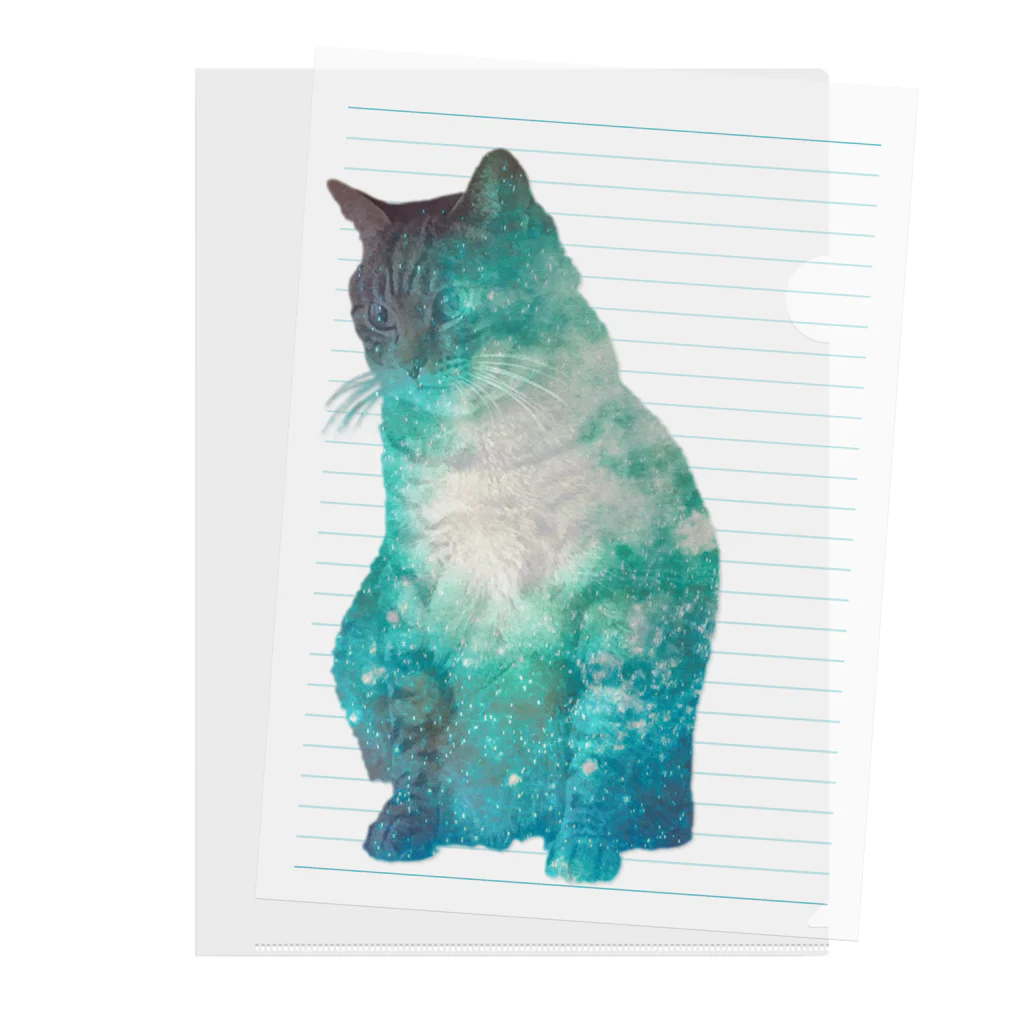 MIXDBAGのねこがみ様 Clear File Folder